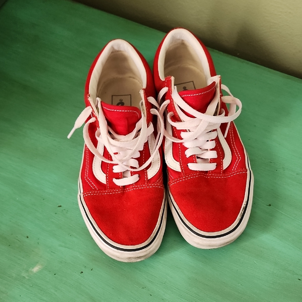 Red Vans
